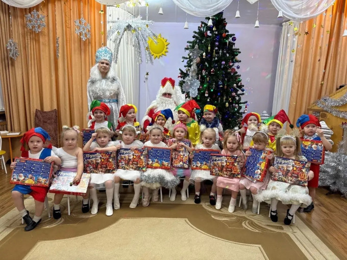Новый год в детском саду.